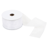 Wire Edged Organza Ribbon | White, 63mm x 25m Roll