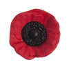 Poppy Buttons | Shank, 28mm - 5pcs