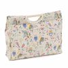 Craft Bag with Wooden Handles: Twit Twoo