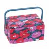 Sewing Box (M): Modern Floral