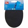 Patches - Iron On - Cotton | Oval 10x14cm | Black