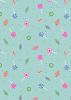 Small things Sweet Fabric | Sweets Duck Egg