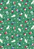 Hygge Glow Fabric | Mini Tomten Green