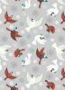 Hygge Glow Fabric | Flying Tomte Silver