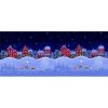 Tomtens Village Fabric | Border Print (Wider Width)