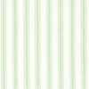 Ticking Stripe Cotton Fabric Print | Mint