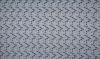 Jacquard Denim | Abstract Chevron Navy