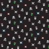 Walk the Plank Fabric | Skuls Black
