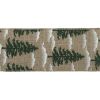 Premium Wire Edged Ribbon | Festive Trees, 63mm