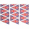 Union Jack Fabric - Pure Cotton, UK Printing | Bunting Panel - Classic