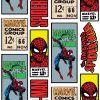 Licensed Fleece Fabric | Spiderman Comics