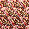 Japanese Fukui Fabric | Ribbons Red