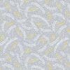 Secret Winter Garden Fabric | Leaves & Keys Grey Metallic