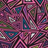 Soft Shell Fleece Fabric | Geo Triangle