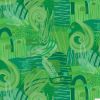 Extra Wide Fabric | Mishmash Green