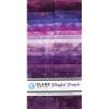 Island Batik Fabric Strip Pack | Playful Purples