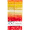 Island Batik Fabric Strip Pack | Opulent Orange