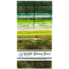 Island Batik Fabric Strip Pack | Glorious Greens
