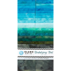Island Batik Fabric Strip Pack | Tantilaising Teals