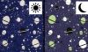 Glow In The Dark Poplin | Planets