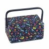Sewing Box (M): PVC Handle: Mini Sew Machines