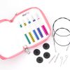 KnitPro - Zing - Circular Interchangeable Special Knitting Needles Starter Set