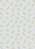 Mystical & Magical Fabric | Fairies Light Silver with Gold Metallic