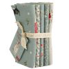Tilda Merry Little Christmas Fabric | Fat Quarter Bundle Duck Egg