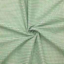 Eighth Of An Inch Wide Gingham Check | Emerald