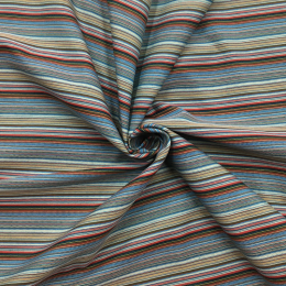 Vibrant Jacquard Stripe Fabric | 1