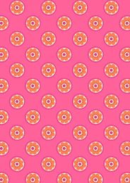Flower Child Fabric | Funky Daisy Pink