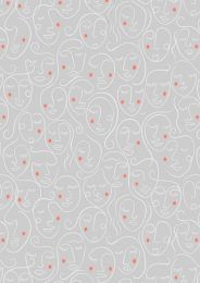 The Dreamer Fabric | Contemplation Grey