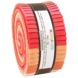Kona Cotton Fabric Roll Up | Blushing Bouquet