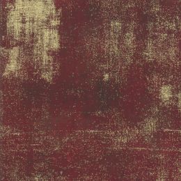 Moda Fabric Grunge Metallics | Burgundy