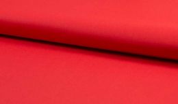 Organic Cotton Fabric Plain | Red