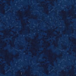 Mystic Vine Blender Fabric | Indigo