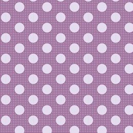 Tilda Medium Dots Classic Fabric | Lilac