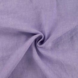 Georgio 100% Linen Fabric | Violet Tulip
