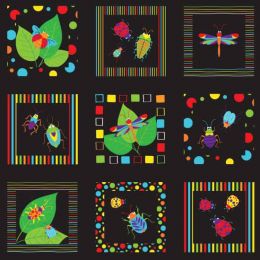 Bugs & Critters Fabric | Squares