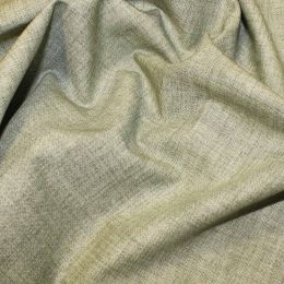 John Louden Linen Texture Fabric | Sage