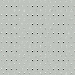 Midnight Haunt Halloween Fabric | Shadow Dot Platinum