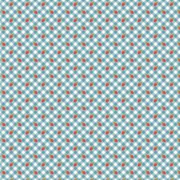 Farm Girls Unite Fabric | Strawberries Blue