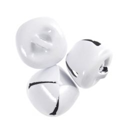 Jingle Bells | White, 20mm, 3pcs