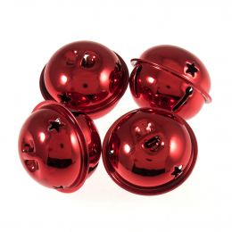 Jingle Bells | Star Detail - Red, 40mm