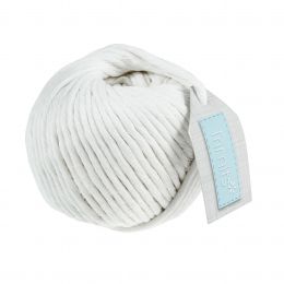Natural Macrame Cord | 4mm x 50m Ball - White