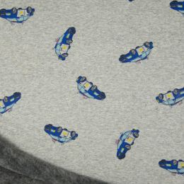 Luxury Sweatshirt Fabric | Police Cars