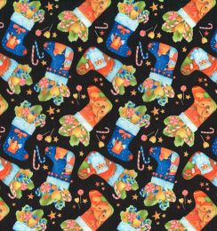 Christmas Fun Fabric | Full Christmas Stockings