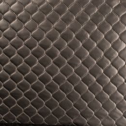Premium Quilted Satin | Pewter