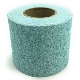 On A Roll 2.5" Strip | Printed Glitter Effect Aqua