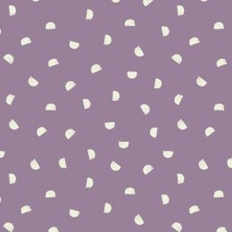 Dino Glow Lewis & Irene Fabric | Rocks Lavender Glow